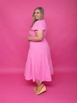 Flutter Sleeve V Neck Smocked Midi Dress | S-3X 9 Flutter Sleeve V Neck Smocked Midi Dress | S-3X -Discount Divas Shop X0FzVFmmr6jNIJxp5vXEXeCTCc91P57N4pmaVTBK