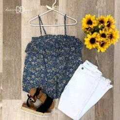 Fantasies In Flora Top *Final Sale*