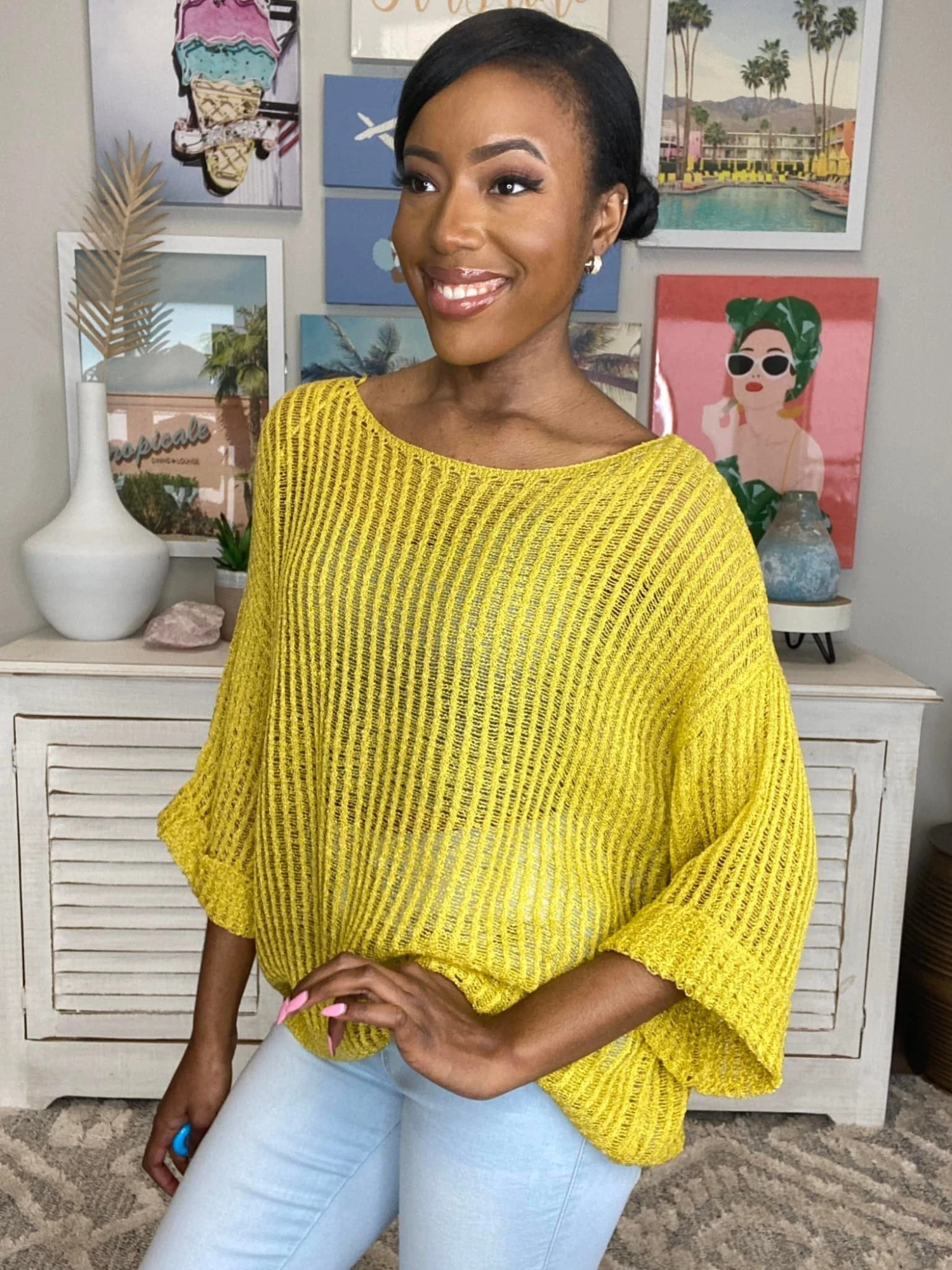 Simple Smiles Sweater *Final Sale* 2 Simple Smiles Sweater *Final Sale* - Image 2