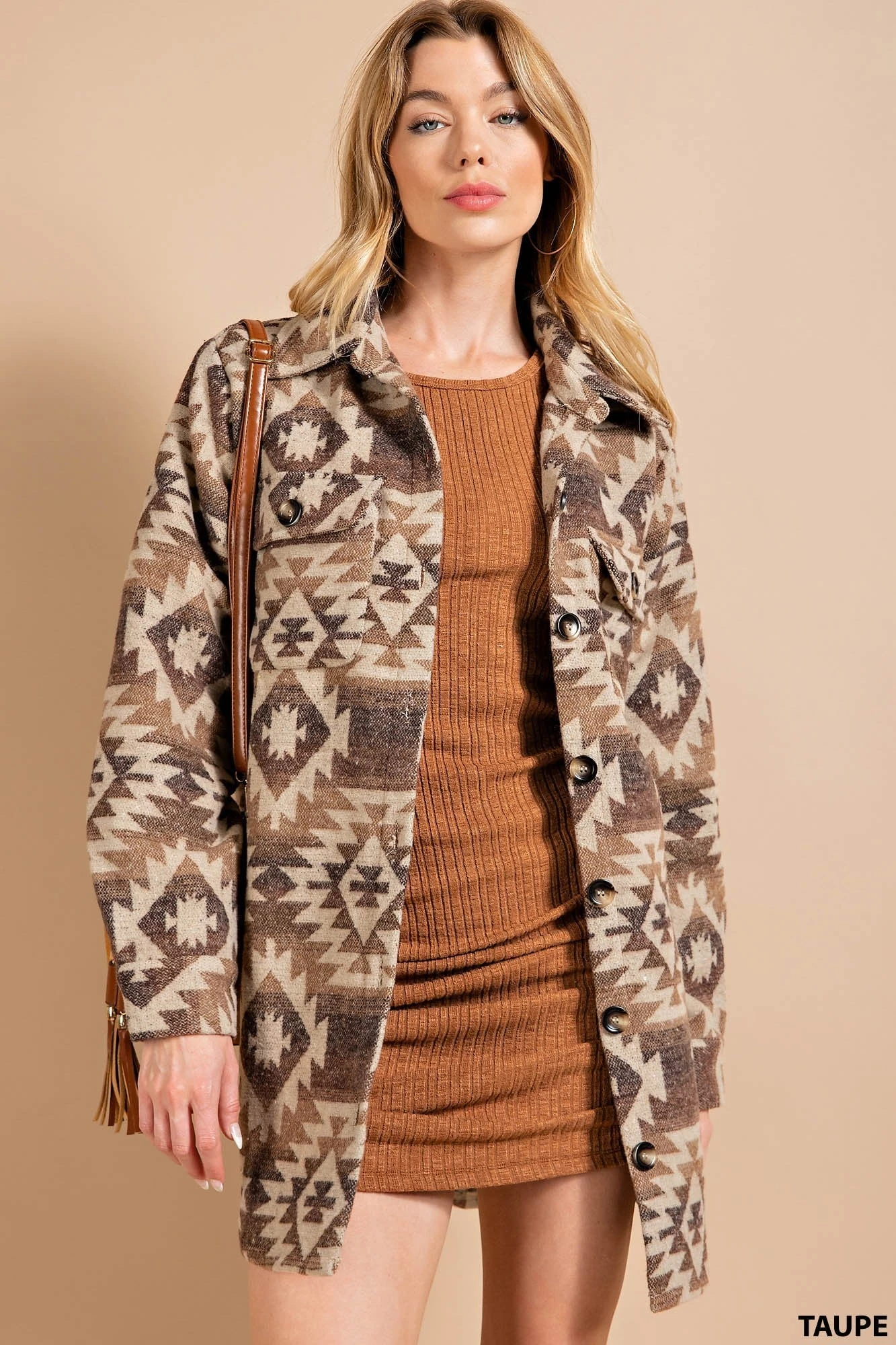 Aztec Print Coat | S - 2XL Kori 1 Aztec Print Coat | S - 2XL Kori