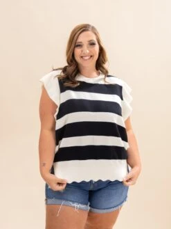 Bold Striped Knit Sweater Top | S-3XL 11 Bold Striped Knit Sweater Top | S-3XL -Discount Divas Shop a03924227f1d5d8d54e7d0e17acf4d89