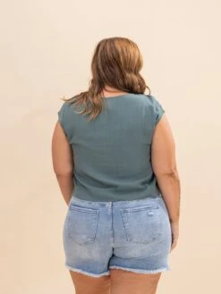 Zenana Linen Sleeveless Top | S-L -Discount Divas Shop a0ad99c9f91c3c85ca9dcc7a530f8c68