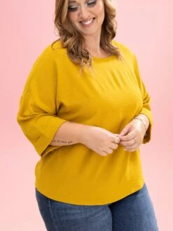 Airflow 3/4 Cuff Sleeve Top By DD Design | S-3XL 22 Airflow 3/4 Cuff Sleeve Top By DD Design | S-3XL -Discount Divas Shop a14a13029edd3d7d8d7a3b655be3f058