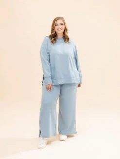 Zenana Scuba Round Neck Pullover W/ Sided Slits | S-3X Pair W/ Sku56511 33 Zenana Scuba Round Neck Pullover W/ Sided Slits | S-3X Pair W/ Sku56511 -Discount Divas Shop a16b2d20786e2f82c7fc1795cd66b3d8