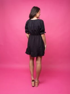 Short Sleeve Floral Textured Woven Tiered Mini Dress |S - 3XL -Discount Divas Shop a1eb530699463cbb6bb011078c55d27f