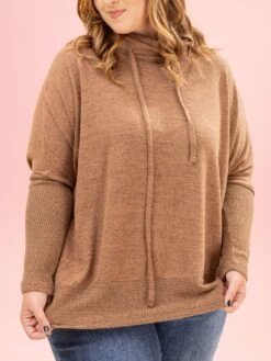 HacciDrawstring Funnel NeckPullover By DD Design | S - 3XL -Discount Divas Shop a20c174a8fb6ec2f01fb1c607438acb4