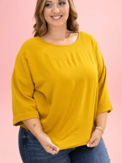 Airflow 3/4 Cuff Sleeve Top By DD Design | S-3XL 24 Airflow 3/4 Cuff Sleeve Top By DD Design | S-3XL -Discount Divas Shop a212e1ad18d667ee0066591769849416