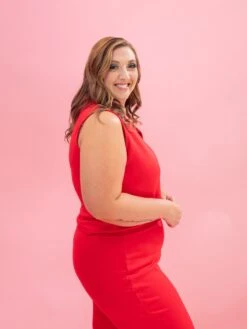 Luxe Scuba Sleeveless Collared Top By DD Design | S - 3XL -Discount Divas Shop a277d70373dfb2a50091fac1b7e9c279