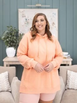 Lived In 2-Pocket Garment Washed Tunic Hoodie By DD Design | S-3XL -Discount Divas Shop a2aba210677d4784f66d1a3e4fa2bf9b