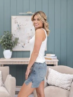 Judy Blue High Waist Side Slit Shorts | S - 3XL -Discount Divas Shop a2adc1d7251e4cd6ee4c1e26d70d0f2e