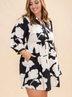 Loose Fit Floral Dress | S-L -Discount Divas Shop a2c0e0d6e682fc5e01913e382d883661