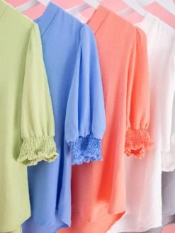 Airflow V Neck Top With Smocked Puff Sleeves By DD Design | S-3XL 30 Airflow V Neck Top With Smocked Puff Sleeves By DD Design | S-3XL -Discount Divas Shop a2fbe130dc3be0dc9a19e180da354e28