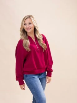 Zenana Scuba Half Zip Pullover | S-L 10 Zenana Scuba Half Zip Pullover | S-L -Discount Divas Shop a3311013b606aaec20e30d439bff7916