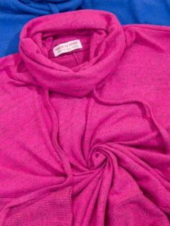 HacciDrawstring Funnel NeckPullover By DD Design | S - 3XL -Discount Divas Shop a35d54dd88c5b59d77a2eae25a808e47