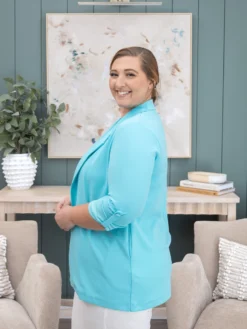 Andree Roll Tab Blazer | S - 3X 14 Andree Roll Tab Blazer | S - 3X -Discount Divas Shop a40ea187016a17ff09d4c2bc763a4f2e