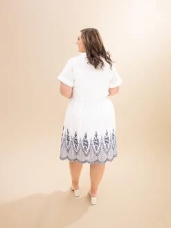 Embroidered Short Dress With Adjustable Belt | S-3XL -Discount Divas Shop a42650b3c2e5ddcea117231ab462cce1