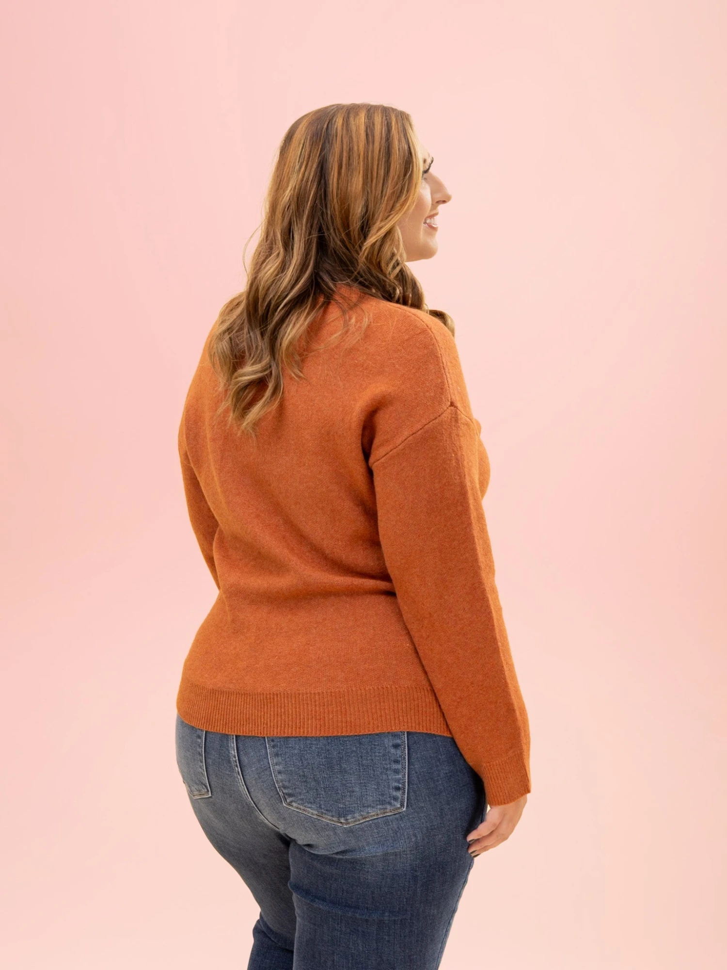 Solid Basic Sweater By DD Design | S-3XL 13 Solid Basic Sweater By DD Design | S-3XL - Image 13