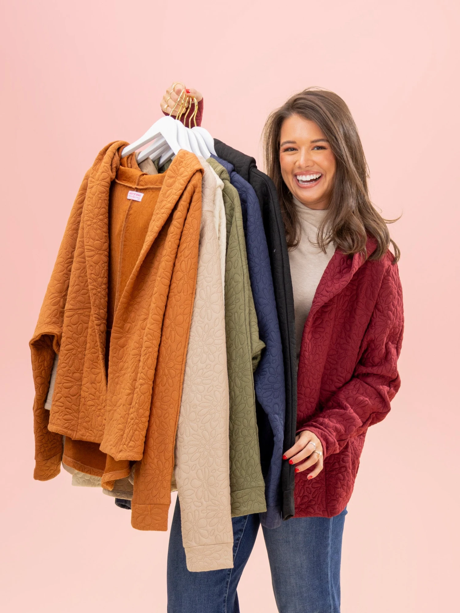 Floral Quilted Cardigan By DD Design | S/M-2XL/3XL 1 Floral Quilted Cardigan By DD Design | S/M-2XL/3XL