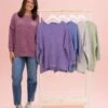 Cozy Knit Pullover By DD Design | S-3XL