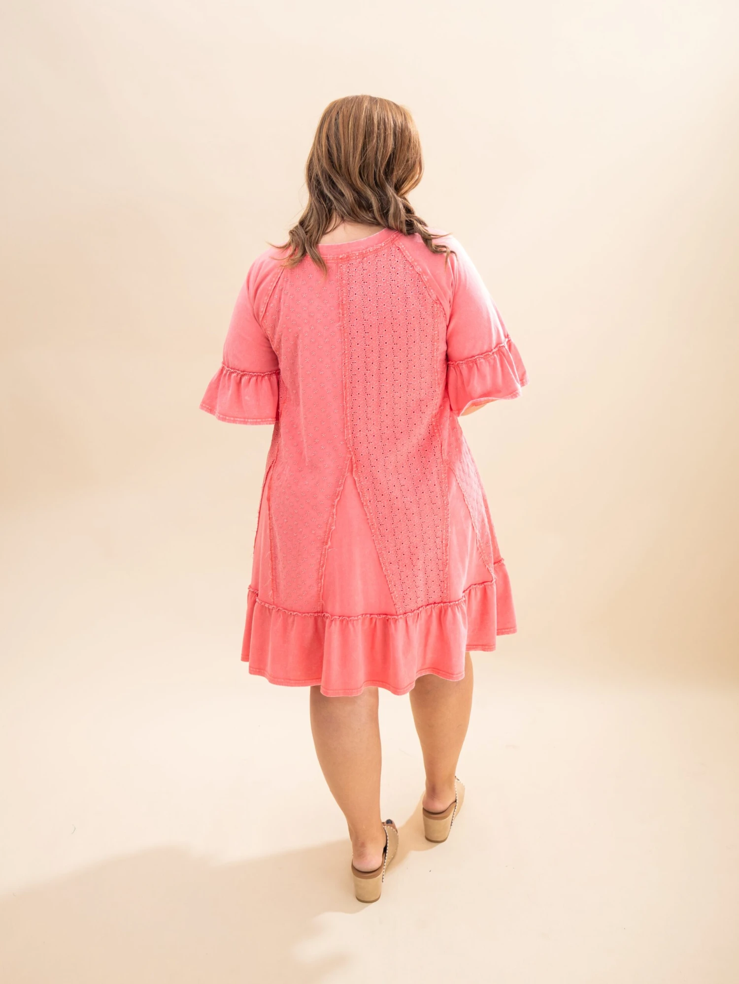 Mineral Washed Cotton Dress | S-L 4 Mineral Washed Cotton Dress | S-L - Image 4