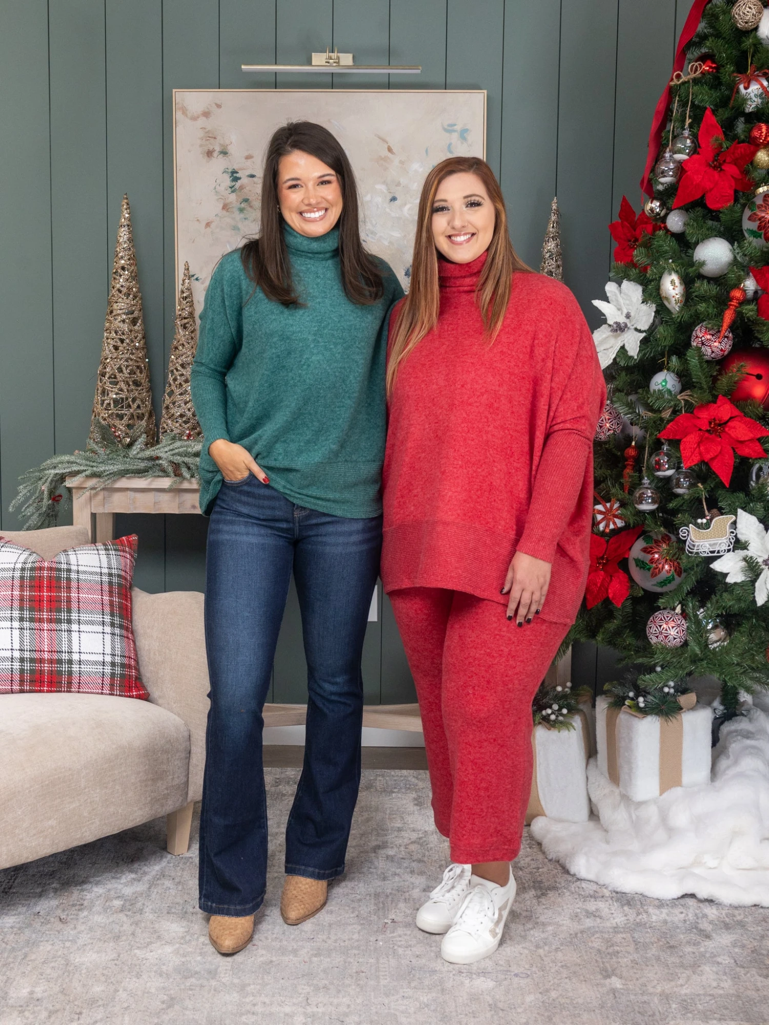 Zenana Brushed Luxe Hacci Turtleneck Sweater | S/M-2X/3X Pair W/ Sku57223 3 Zenana Brushed Luxe Hacci Turtleneck Sweater | S/M-2X/3X Pair W/ Sku57223 - Image 3