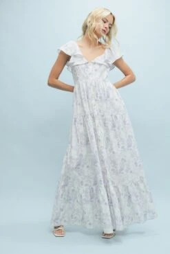 Floral Button Up Maxi Dress | S-L Wishlist