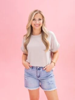 Diva Denim High Rise Fray Hem Short | XS - 3X -Discount Divas Shop a76d7a6c5a73088632dbe23accd0a19e