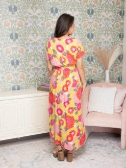 Short Sleeve V-Neck Maxi Dress | S-L -Discount Divas Shop a7d636145f1b66854b7041c9caa53837