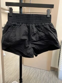 Zenana Dolphin Hem Active Shorts W/ Pocket | S-XL