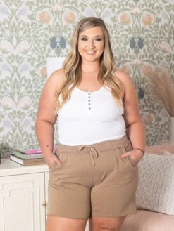 Zenana Ribbed Button Closure Tank Top | S - 3X -Discount Divas Shop a96df1dcd49dd490f8909b14262c4b33