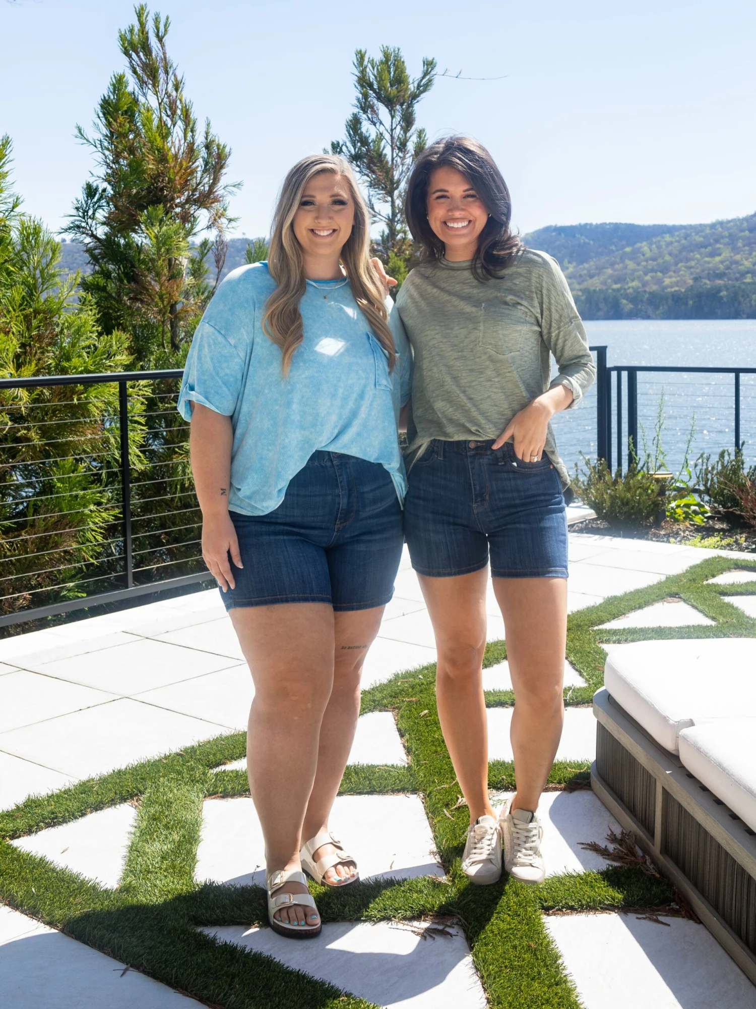 Judy Blue High Waist Mid Length Shorts | S-3X 1 Judy Blue High Waist Mid Length Shorts | S-3X