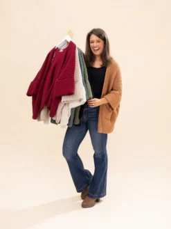 Zenana Oversized Open Cardigan Sweater | S-L -Discount Divas Shop a9cf1f1f1c223ba0718591210cc47741