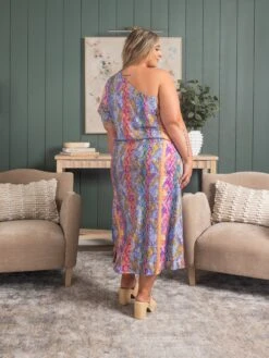 One Shoulder Printed Maxi Dress | S - L -Discount Divas Shop a9d6f3b3cdea7ea92d5a2a20f88999ae