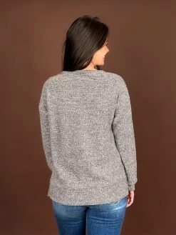 Round Neck Long Sleeve Sparkly Sweater W/ Side Slits | S-3X -Discount Divas Shop aOJpjheuBMGCt5yIefGhJv20v16uG7lKNQBM1jQl