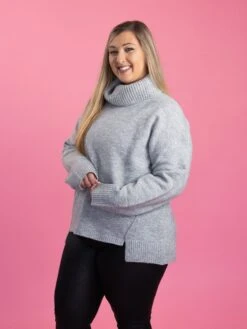 Asymmetrical Long Sleeve Turtleneck Sweater | S-3X -Discount Divas Shop aXrBwhLX9gLi0Uc9qc6K5GBVDIaPuCzvkxQP6ERP