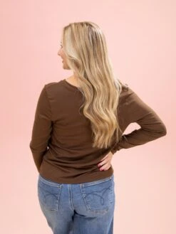 Long Sleeve Essential V Neck Tee By DD Design | S-3XL -Discount Divas Shop aa28cd6a515fcc7e1d17143927286885