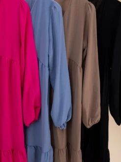 Airflow Long Puff Sleeve Babydoll Dress | S-3XL -Discount Divas Shop aa2d415ff06546781f091d8f06fe8e78