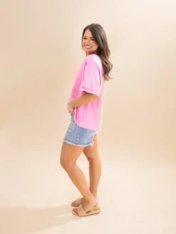 Zenana French Terry Acid Washed Tee | S/M-2X/3X -Discount Divas Shop aa740ed9db1281ce0a0ee1824a120e0f