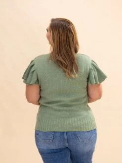 Cable Knitted Short Flutter Sleeve Sweater | S-3XL 11 Cable Knitted Short Flutter Sleeve Sweater | S-3XL -Discount Divas Shop aa91aa656e61d78a87680440644f1605