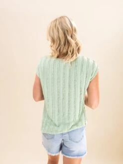 Solid Textured Cap Sleeve Pullover Blouse | S-3XL -Discount Divas Shop aba549e4553b1802852cc26c99e216eb