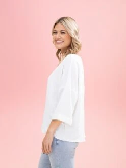 Airflow 3/4 Cuff Sleeve Top By DD Design | S-3XL 20 Airflow 3/4 Cuff Sleeve Top By DD Design | S-3XL -Discount Divas Shop ac3f1e11ce36d9787d37c7d39c3de034