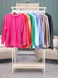 Lived In 2-Pocket Garment Washed Tunic Hoodie By DD Design | S-3XL -Discount Divas Shop ad638e59a1097c5d402c6b89ca84ac54