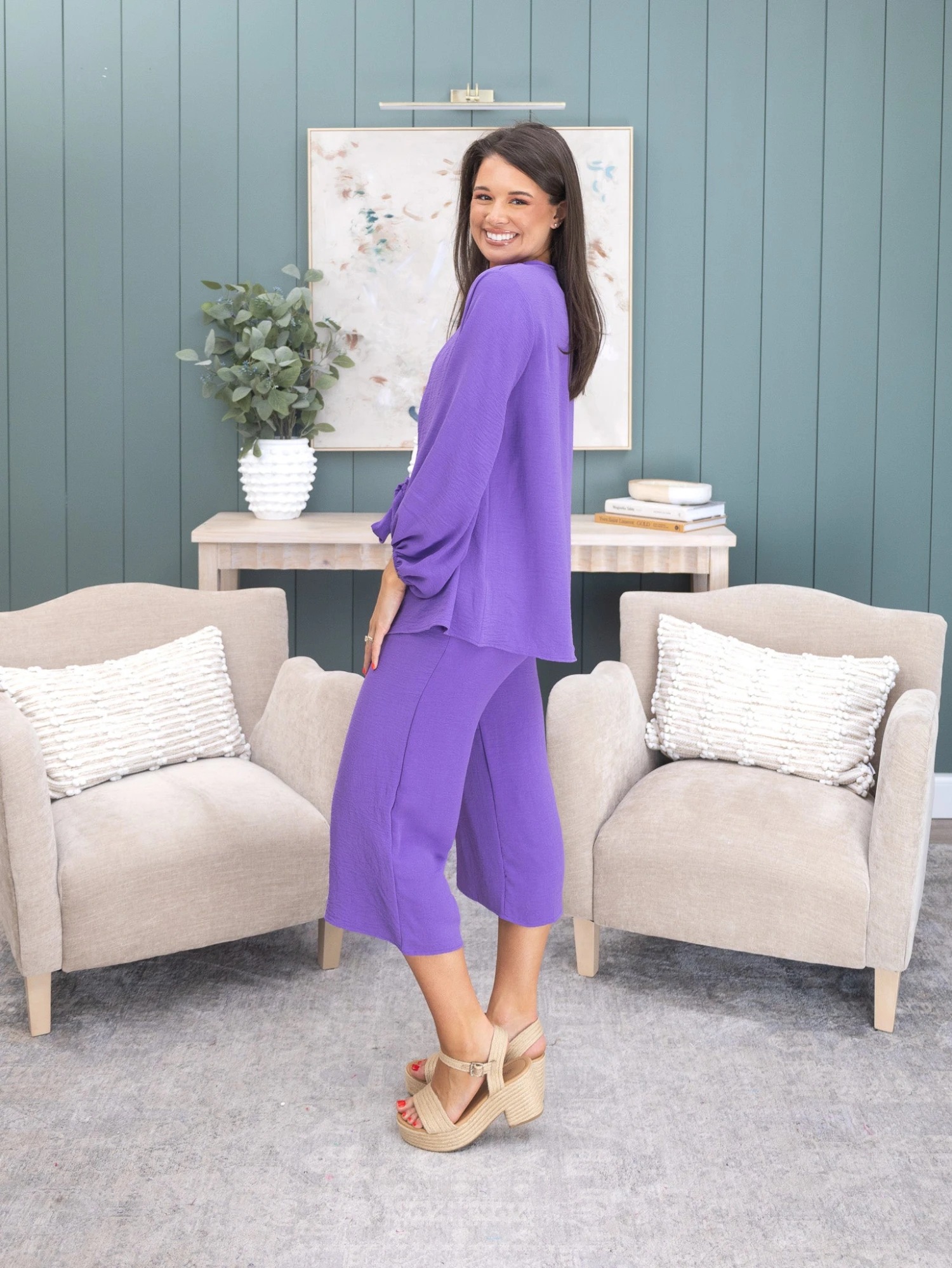 Airflow Balloon Sleeve Cardigan By DD Design | S/M - 2X/3X 6 Airflow Balloon Sleeve Cardigan By DD Design | S/M - 2X/3X - Image 6