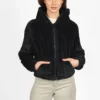 PRE-ORDER Faux Fur Hoodie Jacket With Taffeta Lining | S - XL Snobbish