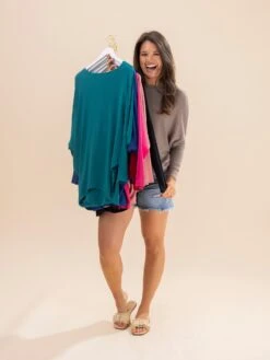 Charlotte Avery "Dreamy Knit" Boatneck Dolman Top | S - 3XL -Discount Divas Shop b11fda7bcee82497505c490cd4917a3a