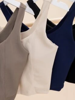 Nylon Rib Tank Top | S-3XL Pair W/ Sku63767 Active Live