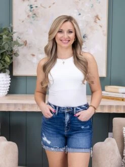 Zenana Distressed Cuffed Raw Hem Denim Shorts | S-3X 21 Zenana Distressed Cuffed Raw Hem Denim Shorts | S-3X -Discount Divas Shop b1dd14b47381572b5b3bf7522d5a9f7d