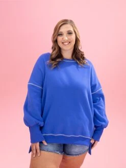 Luxe Fleece Oversized Contrast Stitched Sweatshirt By DD Design | S - 3XL Black Friday -Discount Divas Shop b22e6a63973f33b3fc573cdfdcaae86d