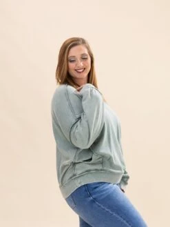 Cut Out Mineral Washed Pullover | S-L -Discount Divas Shop b2fd4bbf366847555813d67df289cd5f