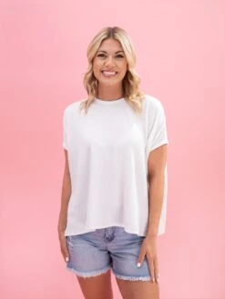 Raised Rib Short Sleeve Top By DD Design | S/M-2X/3X 23 Raised Rib Short Sleeve Top By DD Design | S/M-2X/3X -Discount Divas Shop b309403c9e428d22c2596678e819751f